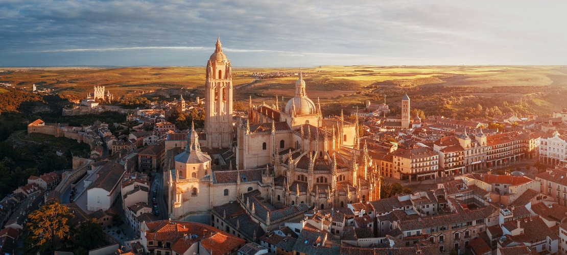 Vista de Segovia, Castilla y León Vista de Segovia, Castilla y León