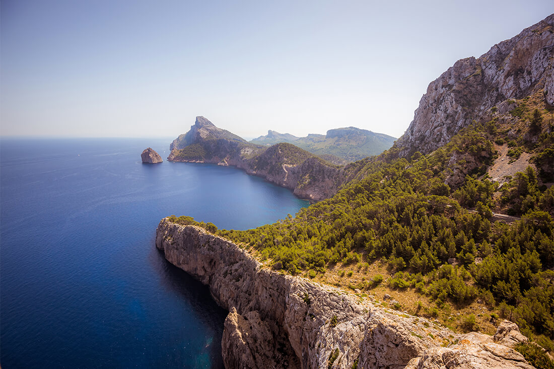 Cabo Formentor en Mallorca Cabo Formentor en Mallorca