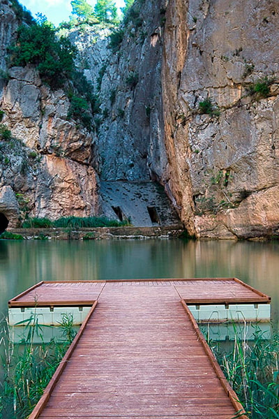 Charco Azul near Chulilla in Valencia, Region of Valencia Charco Azul near Chulilla in Valencia, Region of Valencia