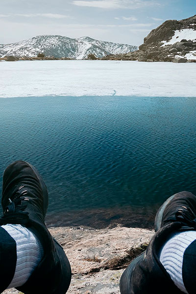 Laguna de Peñalara in the Guadarrama National Park, Madrid Laguna de Peñalara in the Guadarrama National Park, Madrid