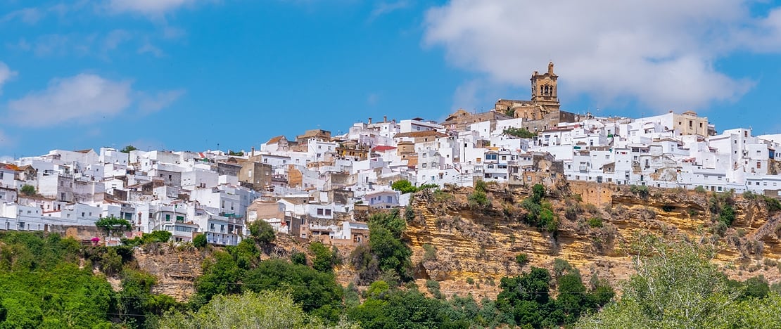 View of Arcos de la Frontera, Cadiz, Andalusia