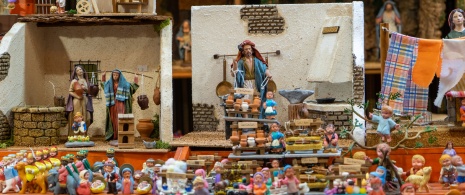 Foire de Noël à Malaga, en Andalousie Foire de Noël à Malaga, en Andalousie