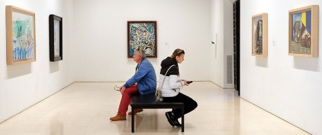 Interno del Museo Picasso di Malaga Interno del Museo Picasso di Malaga