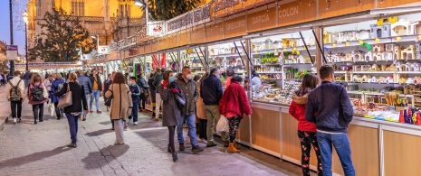 Marché de Noël de Séville, Andalousie Marché de Noël de Séville, Andalousie