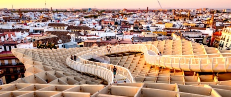 Metropol Parasol, the Mushrooms of Seville. Jürgen Mayer Metropol Parasol, the Mushrooms of Seville. Jürgen Mayer