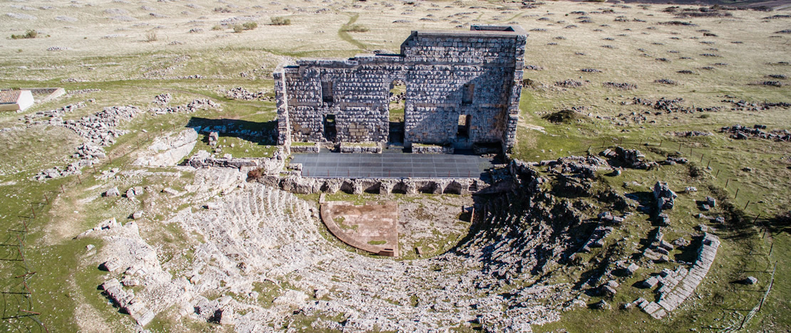 Ruins of the Roman theater of Acinipo Ruins of the Roman theater of Acinipo