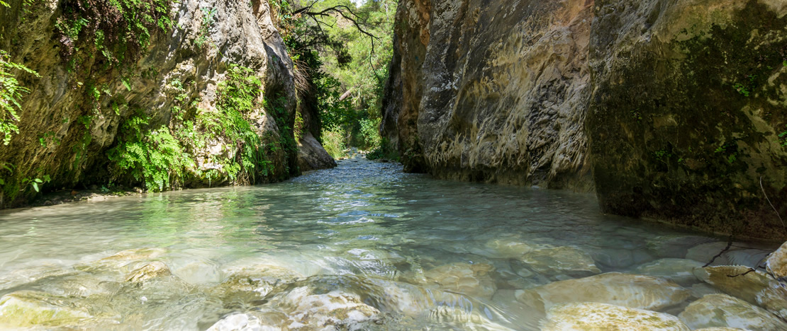 Chillar River hiking route. Nerja Chillar River hiking route. Nerja