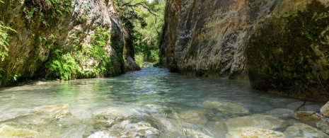 Chillar River hiking route. Nerja Chillar River hiking route. Nerja