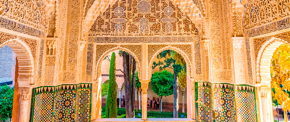 The Hall of the Two Sisters, Alhambra Palace, Granada The Hall of the Two Sisters, Alhambra Palace, Granada