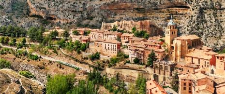 Vista di Albarracín, Teruel Vista di Albarracín, Teruel