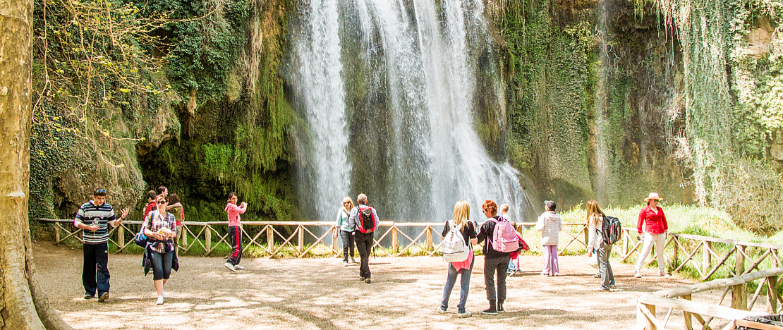 Cascata al Monastero di Piedra a Nuévalos,Saragozza