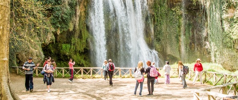 Cascata al Monastero di Piedra a Nuévalos,Saragozza Cascata al Monastero di Piedra a Nuévalos,Saragozza
