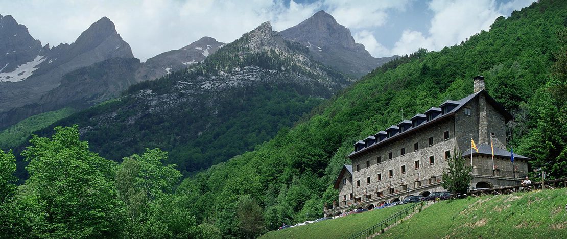 Veduta esterna del Parador de Bielsa Veduta esterna del Parador de Bielsa