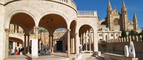 Patio del Palau March. Mallorca Patio del Palau March. Mallorca