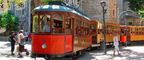 Train in Sóller Train in Sóller