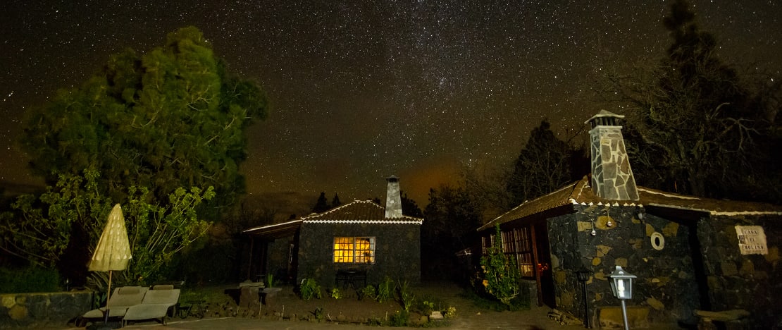 Country house lodge with Starlight denomination at La Palma, Canary Islands Country house lodge with Starlight denomination at La Palma, Canary Islands
