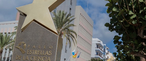 Detail of the Star Walk in Santa Cruz de Palma, in La Palma, Canary Islands Detail of the Star Walk in Santa Cruz de Palma, in La Palma, Canary Islands