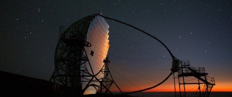 Obserwatorium na «Roque de los Muchachos» na wyspie La Palma Obserwatorium na «Roque de los Muchachos» na wyspie La Palma