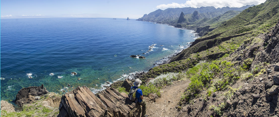 Hiking in Anaga Rural Park in Tenerife Hiking in Anaga Rural Park in Tenerife