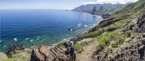Hiking in Anaga Rural Park in Tenerife Hiking in Anaga Rural Park in Tenerife