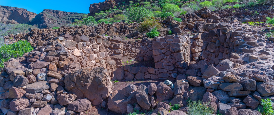 La Fortaleza site. Santa Lucía de Tirajana, Gran Canaria