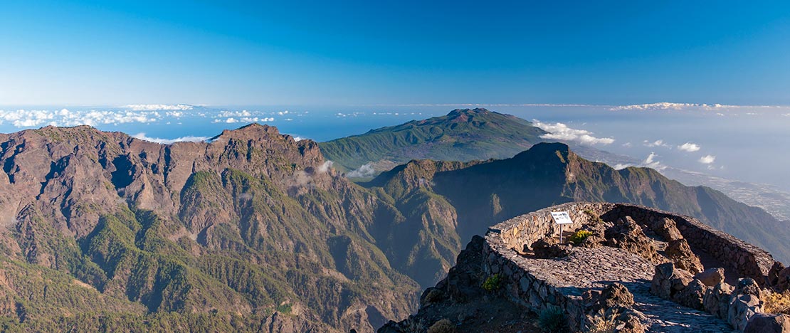 Punkt widokowy Roque de los Muchachos. La Palma. Wyspy Kanaryjskie Punkt widokowy Roque de los Muchachos. La Palma. Wyspy Kanaryjskie
