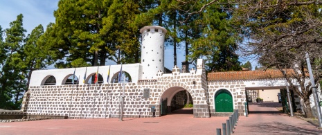 Veduta dell'esterno del Parador de Cruz de Tejeda Veduta dell'esterno del Parador de Cruz de Tejeda