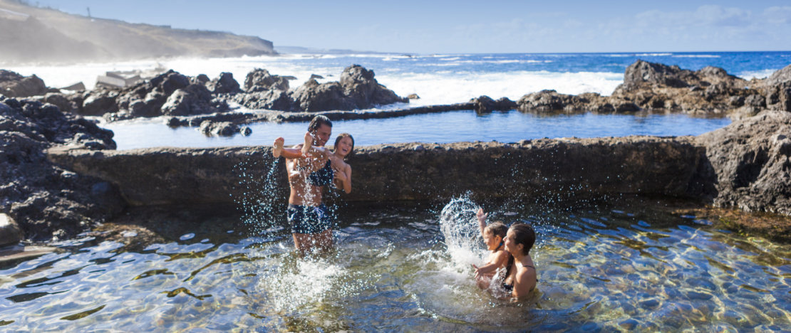 Natural swimming pools in the Canary Islands Natural swimming pools in the Canary Islands