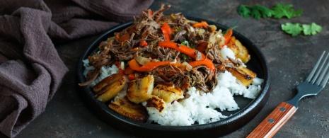 Ropa vieja canaria, a typical Canary Island dish. Ropa vieja canaria, a typical Canary Island dish.