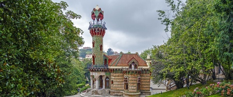 Capricho de Gaudí en Comillas Capricho de Gaudí en Comillas