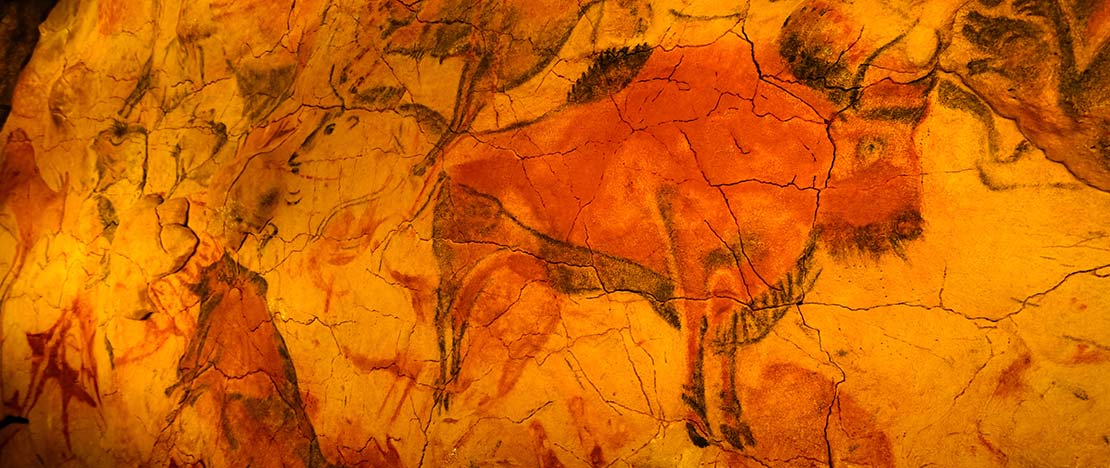Bisonte en la Cueva de Altamira