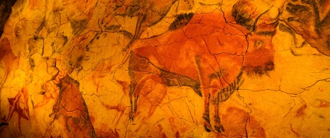 Replik der Höhle von Altamira, Kantabrien Replik der Höhle von Altamira, Kantabrien