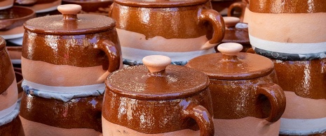 ペレルエラの陶器。サモラ ペレルエラの陶器。サモラ