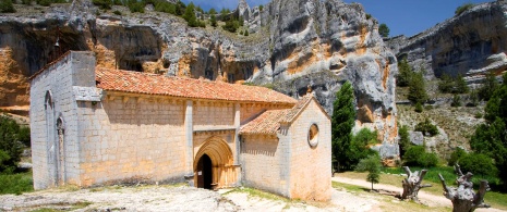 San Bartolomé Chapel in the Cañón del Río Lobos Natural Park (Soria) San Bartolomé Chapel in the Cañón del Río Lobos Natural Park (Soria)