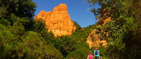 Rodzina w Las Médulas, León Rodzina w Las Médulas, León