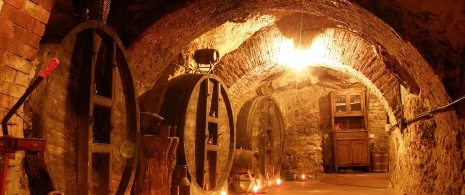 Underground gallery, Aranda de Duero, Burgos, Castile and León Underground gallery, Aranda de Duero, Burgos, Castile and León