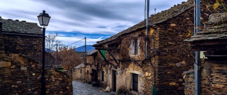 Dettaglio di una casa a Roblelacasa di Guadalajara, Castiglia-La Mancia Dettaglio di una casa a Roblelacasa di Guadalajara, Castiglia-La Mancia