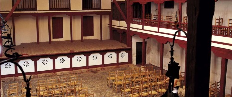 Freilichtkomödienhof in Almagro, Ciudad Real (Kastilien-La Mancha) Freilichtkomödienhof in Almagro, Ciudad Real (Kastilien-La Mancha)