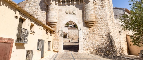Image of the Puerta de Santa Maria, Hita, Guadalajara. Image of the Puerta de Santa Maria, Hita, Guadalajara.
