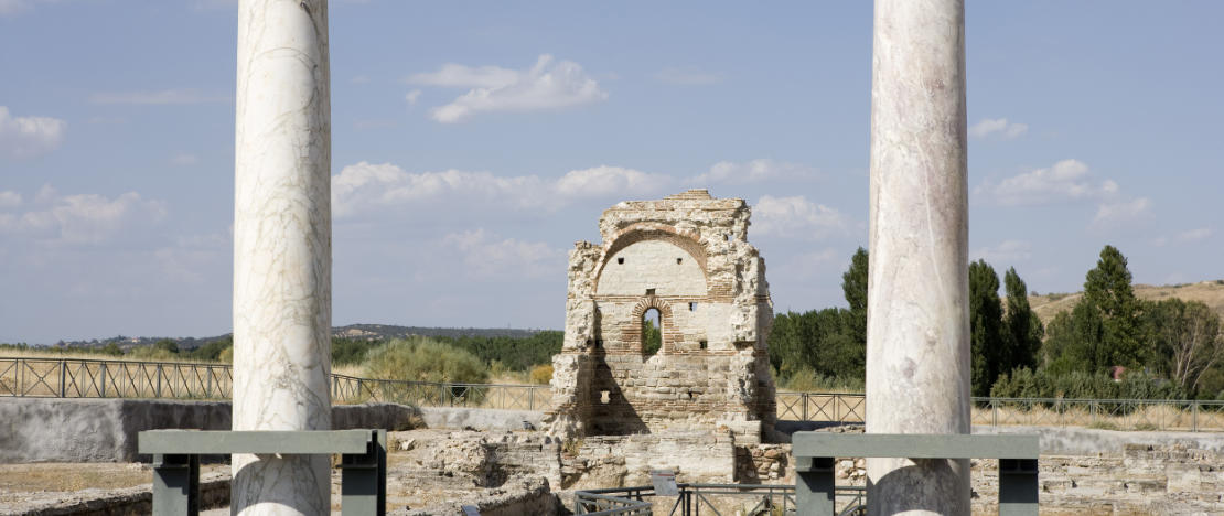 Remains of a Roman Villa in the Carranque Archaeological Park, Toledo. Remains of a Roman Villa in the Carranque Archaeological Park, Toledo.