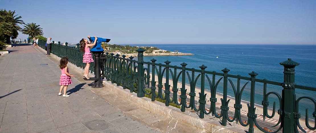 Punkt widokowy Balcón del Mediterráneo. Tarragona Punkt widokowy Balcón del Mediterráneo. Tarragona