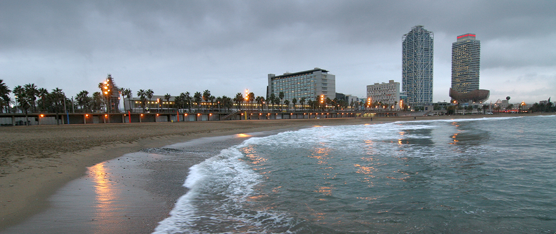 Plage de la Barceloneta, Barcelone