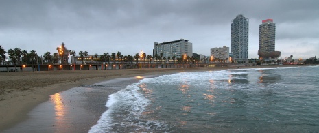 Plage de la Barceloneta, Barcelone Plage de la Barceloneta, Barcelone