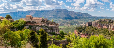 Veduta di Siurana a El Priorat, Tarragona Veduta di Siurana a El Priorat, Tarragona