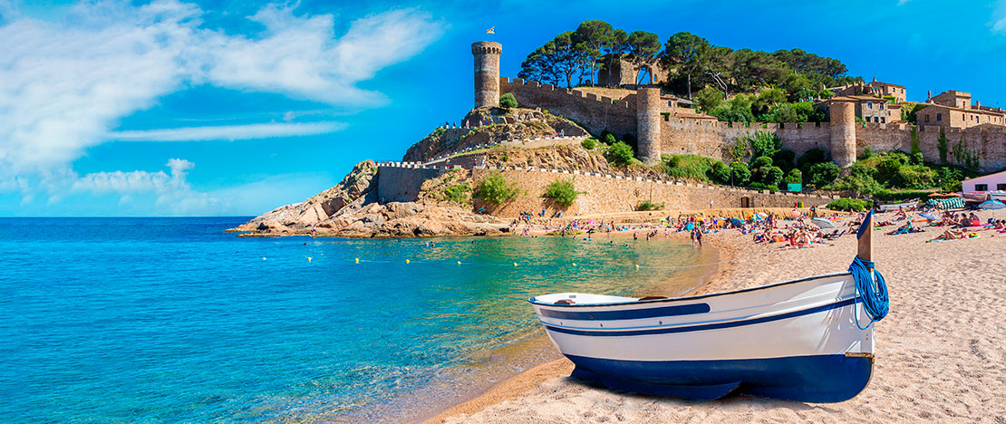 Platja Gran beach. Tossa de Mar (Girona, Catalonia) Platja Gran beach. Tossa de Mar (Girona, Catalonia)