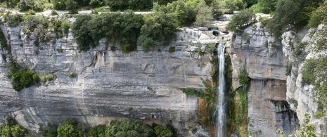 Vista del Salto de Sallent, Rupit Vista del Salto de Sallent, Rupit