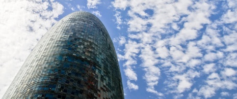 Torre Glòries in Barcelona, formerly known as Torre Agbar Torre Glòries in Barcelona, formerly known as Torre Agbar