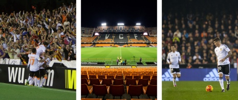 Aficionados, estadio y jugadores del Valencia CF, Comunidad Valenciana Aficionados, estadio y jugadores del Valencia CF, Comunidad Valenciana