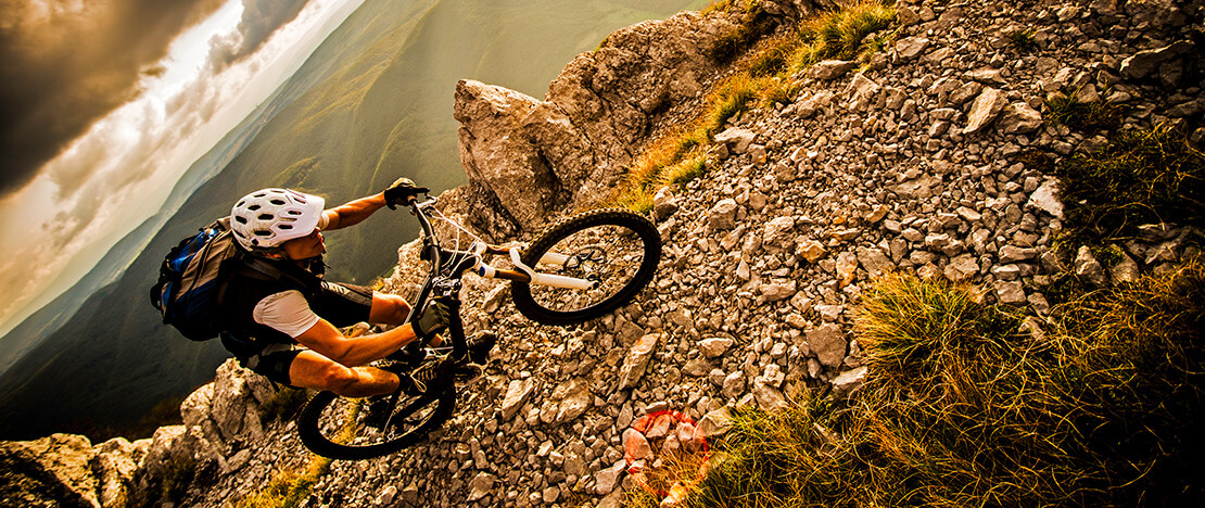 Mountain biking