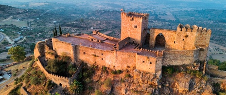 Castelo de Luna em Alburquerque, Badajoz Castelo de Luna em Alburquerque, Badajoz